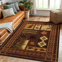 【20%OFFクーポン~】ラグマット 長方形 50x80cm エスニック風 ラグ カーペット 洗濯可 レトロ オールシーズン 動物柄 絨毯 軽量 折り畳み 抗菌防臭 滑り止め付 ケガ防止 防音 汚れに強い リビングマット ベッドルーム 部屋用カーペット 冷房対策