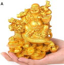【20%OFFクーポン〜】布袋さん 置物 布袋様 七福神 風水グッズ 弥勒菩薩七ブジェ インテリア 龍亀に座っている布袋 弥勒菩薩 仏像 開運 金運アップ 風水グッズ(3)