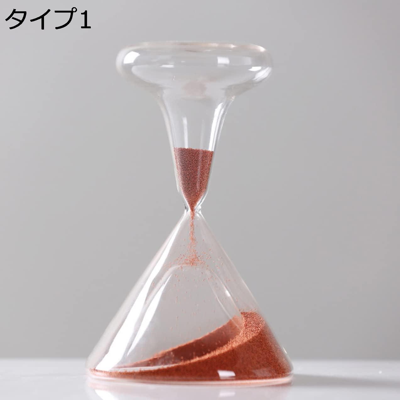【20%OFFクーポン】砂時計 1分 60分 タイプ 砂タイマー おしゃれな砂時計 タイマー すな時計 一時間 学習 キッチンタイマー キッズ 歯磨き 置き時計 ガラス製 装飾品 時計 防水 耐久性 時間計測 勉強 料理 ゲーム 眠り かわいい インテリア F 置物 [XCZYL]