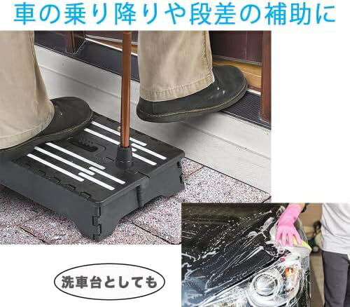 【20%OFFクーポン〜】踏み台 折りたたみ 低い おしゃれ ステップ 折り畳み 洗車 折り畳み台 省スペース