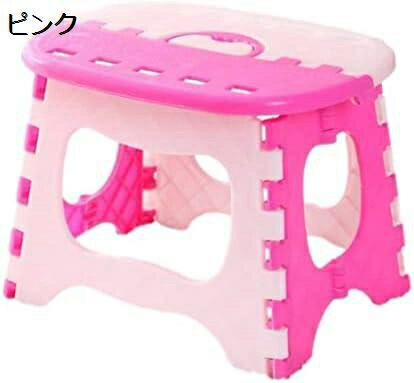 【20%OFFクーポン〜】折りたたみステップスツール - ホーム折りたたみステップスツール,便利な片手操作スツール ハンドル付き 軽量 踏み台 大人 子供用