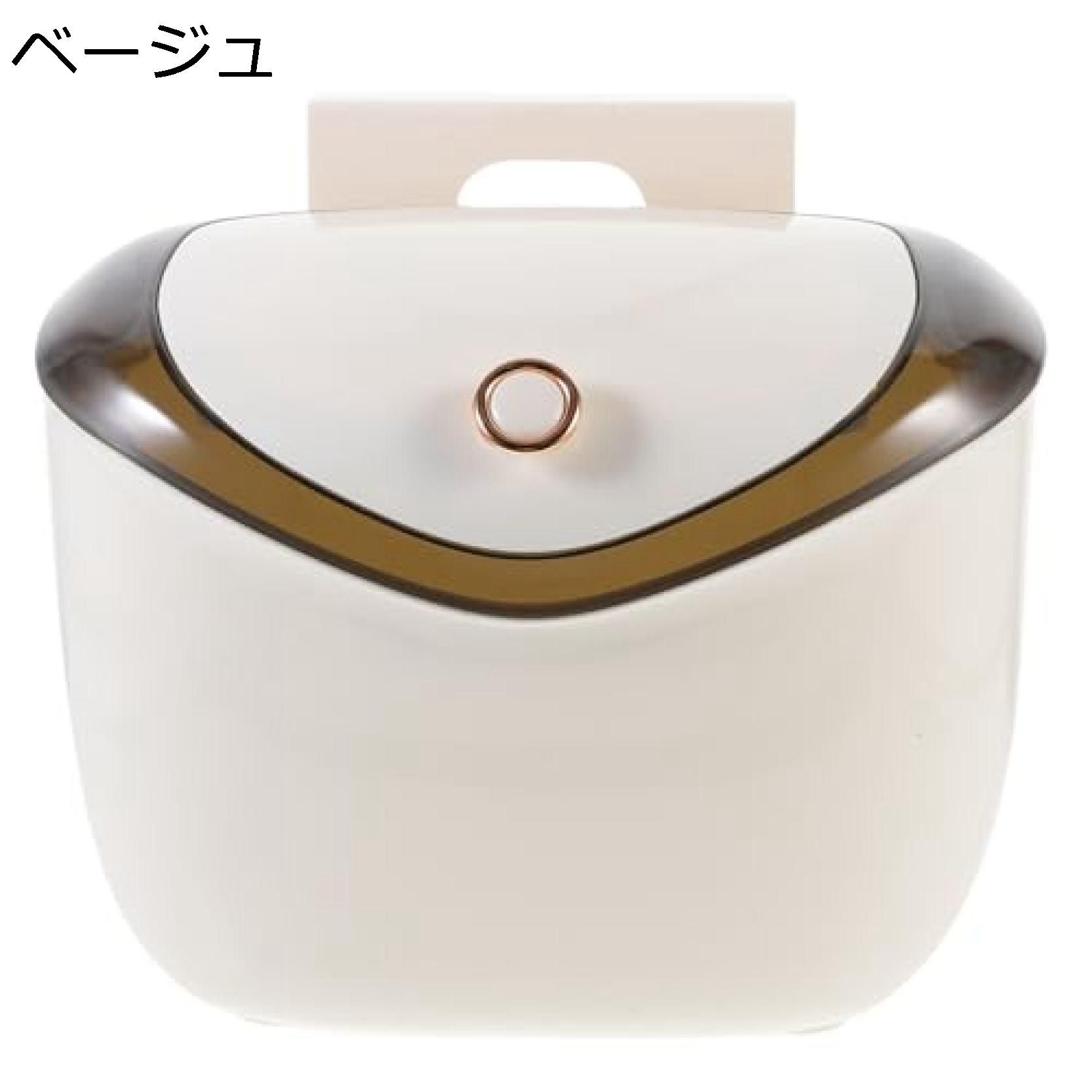 【全店10％OFFクーポン】吊り下げ ゴミ箱 蓋付き 7L プラスチック ゴミ箱 キッチン 堆肥 ビン キャビネット ドア と シンク下 壁 ゴミ箱 取り付けられた 食器棚/バスルーム/オフィス用/キャンプ