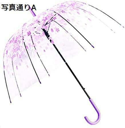 【20%OFFクーポン〜】傘 レディース 長傘 8本骨 雨傘 軽量 透明 梅雨対策 携帯しやすい おしゃれ ギフト 花柄