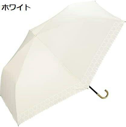 【20%OFFクーポン〜】日傘 遮光ハートヒートカット ミニ 50cm 完全遮光 UVカット100% 晴雨兼用 レディース 折りたたみ傘 軽量