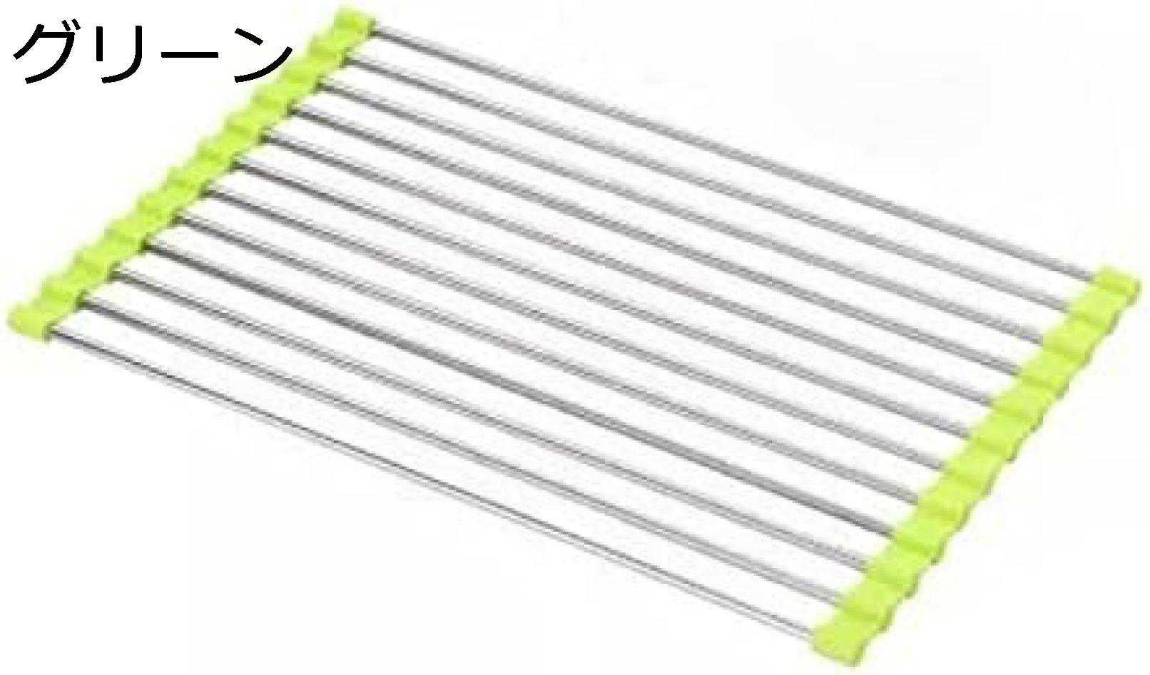 【20%OFFクーポン〜】折りたたみ式皿乾燥ラックオーバーシンクスポンジホルダーステンレス製食器野菜食..