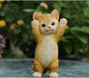 【20%OFFクーポン】置き物 猫のオブジェ アニマル かわいい 猫ちゃん 部屋装飾品 ガーデンオブジェ F インテリア 高級 キュート 庭の置物 ガーデニング雑貨 かわいい雑貨 見ざる猫 庭に置く にゃんこ 飾り物 タイプ 綺麗な置物 ポリレジン製 オーナメント