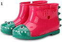 【20%OFFクーポン〜】キッズ 女の子 レインブーツ レインシューズ 靴 シューズ 子供 ガールズ 長靴 雨靴 リボン かわいい ショートブーツ 防水 梅雨対...