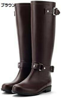 【20%OFFクーポン〜】ロングレインブーツ レディース 防水 おしゃれ 防滑 バックル付き ファスナー付き ハイカット レインシューズ 長靴 農作業 軽量 超軽量 軽い やわらか ロングブーツ 通学 通勤 キャンプ ガーデニング 長ぐつ 雨 アウトドア