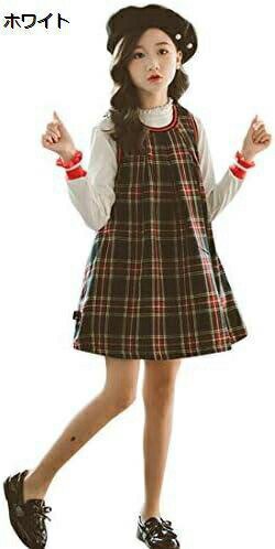 【20%OFFクーポン〜】子供服 女の子 ワンピース トップス 2点セット チェック柄 ガールズ 長袖 パーカ..