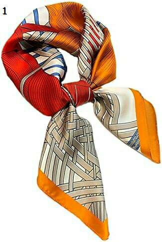【20%OFFクーポン～】レディース スカーフ 春と夏のファッショナブルな気質の正方形のスカーフの女性ののスカーフ専門のスカーフ のマフラー (Color : 1, Size : 70x70cm)