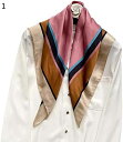 【20%OFFクーポン〜】ネッカチーフ レディース 70*70cm 巻き方 手触り良い レトロ スクエアスカーフ 制服用 オフィス お洒落 頭飾り 髪の包帯 通...