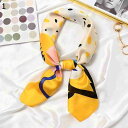 【20%OFFクーポン〜】かわいい漫画の春の女性のスカーフ、プリントコミックラップヘアリボン多彩な秋スクエアヘッドバンド スカーフ (Color : 25, Size : 70x70cm)(4)