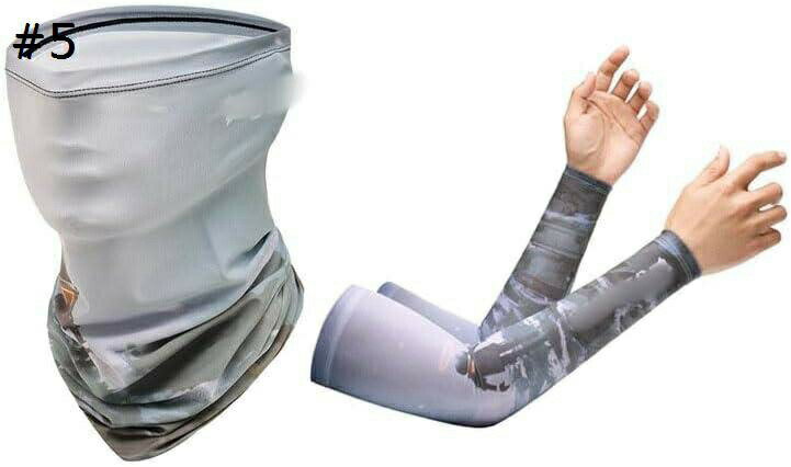 【20%OFFクーポン〜】アームカバー メンズ アームスリーブ 冷感 日焼け止め 吸汗速乾 滑り止め アウトドア スポーツ 腕カバー 軽量 男女兼用 両腕/セット マスク付き