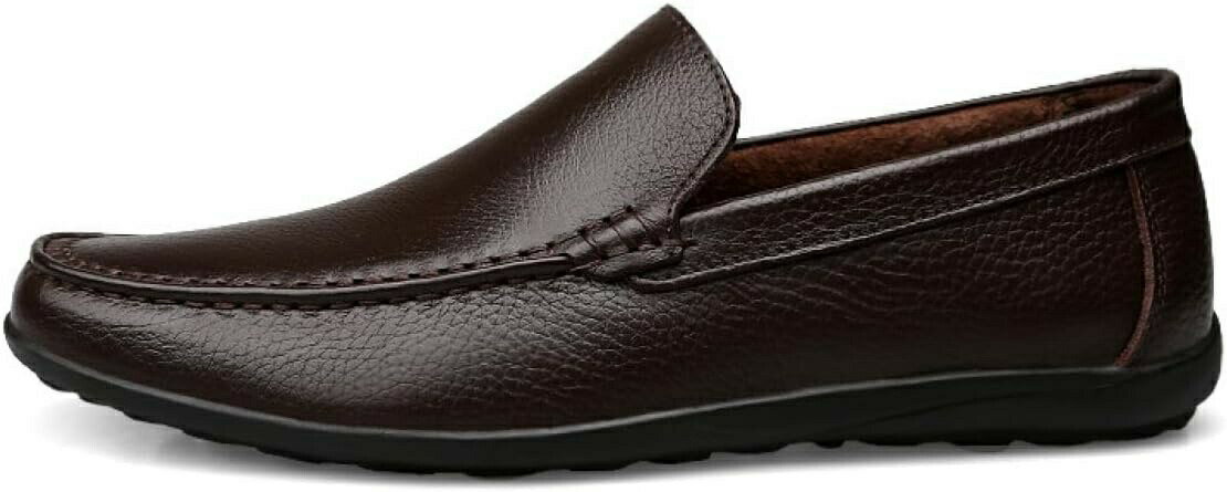 【15%OFFクーポン〜】ドライビングシューズ 黒 メンズ デッキシューズ 運転 靴 ローファー スリッポン 皮革 スムース 黒 革靴 軽量 軽い シンプル カジュアル おしゃれ 車 疲れにくい 柔らかい 高級靴 仕事 旅行 通学 通勤 オフィス