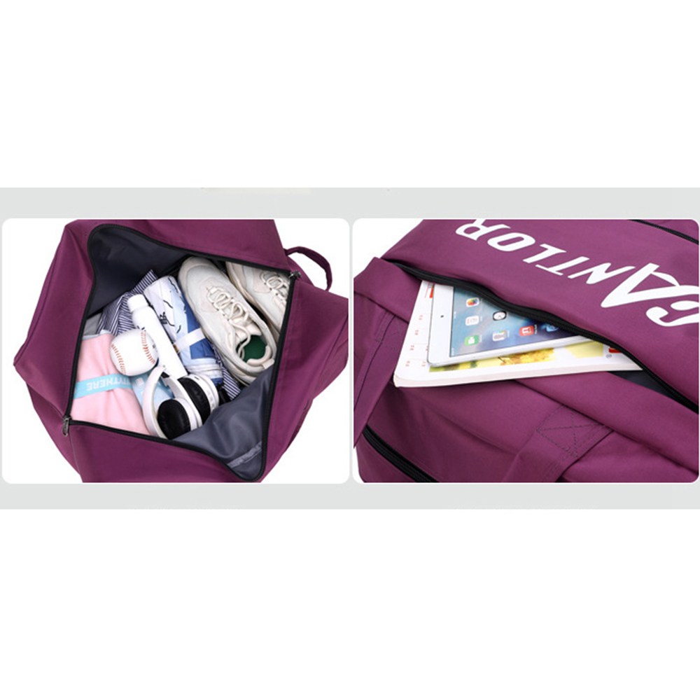 【20%OFFクーポン〜】ボストンキャリー 2way キャスターバッグ 75L キャリーバッグ 折りたたみ 大容量 3輪 撥水加工 トロリーバッグ メンズ レディース 旅行 合宿 出張 旅行バッグ スーツケース yokos-shop-10003585 Yokos サンプル画像3