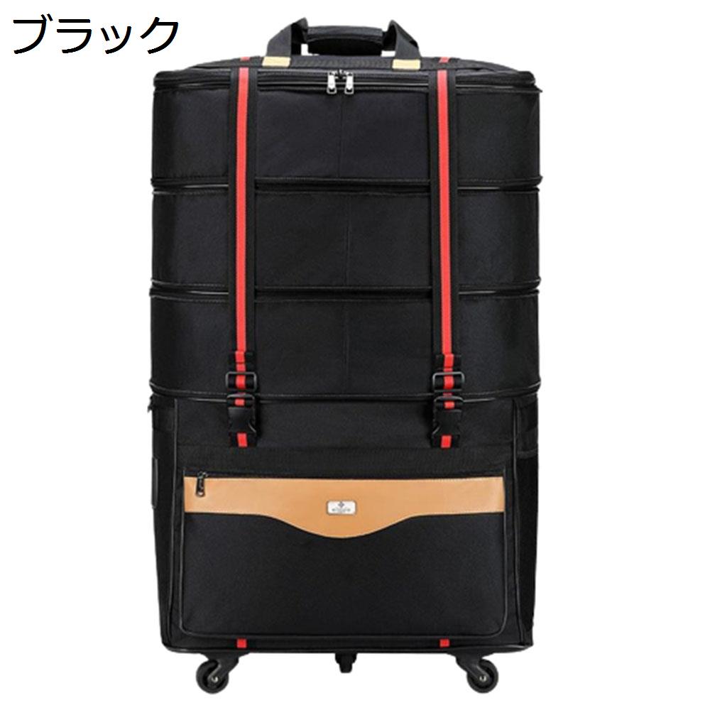 【全店10％OFFクーポン】ボストンキャリー 2way キャスターバッグ 150L キャリーバッグ 折りたたみ 大容量 4輪 撥水加工 トロリーバッグ メンズ レディース 旅行 合宿 出張 旅行バッグ スーツケース