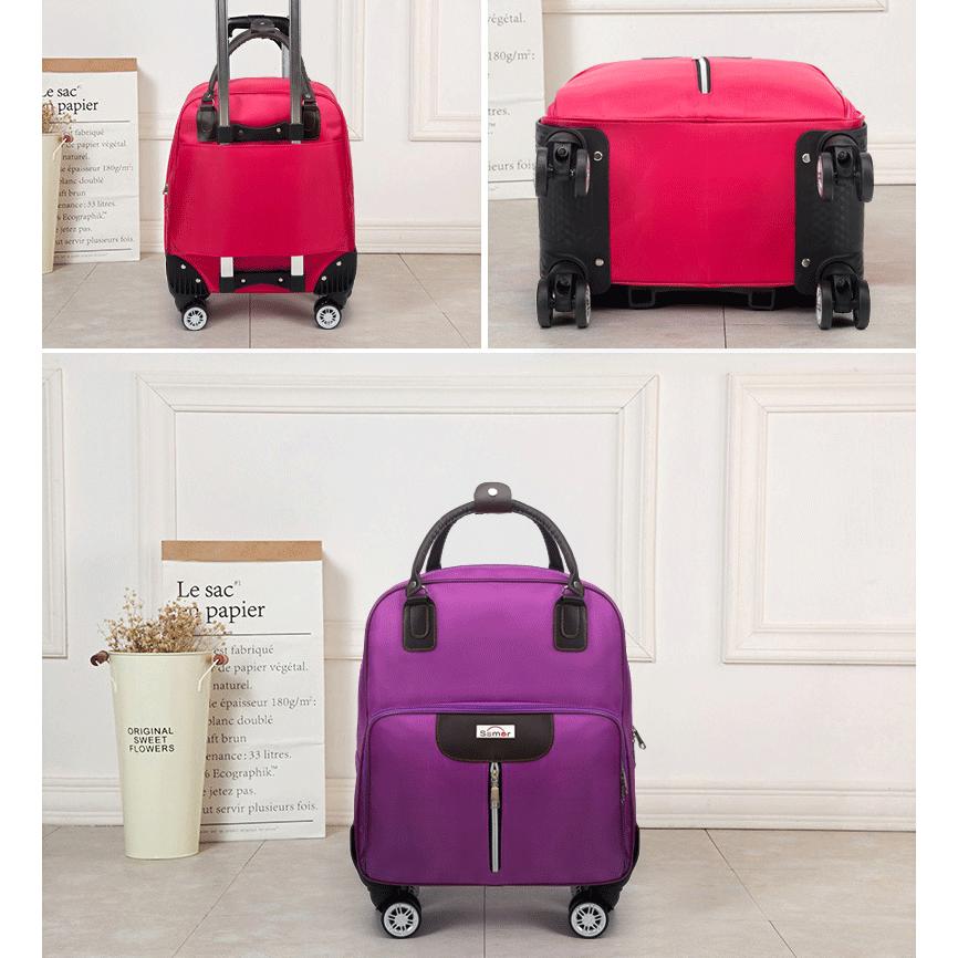 【20%OFFクーポン〜】リュックキャリー 2way キャスターバッグ 45L キャリーバッグ 小型 2~3泊対応 4輪 撥水加工 トロリーバッグ メンズ レディース 旅行 合宿 出張 旅行バッグ スーツケース yokos-shop-10003618 Yokos サンプル画像2
