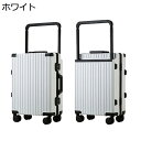 　　　 他のサイズはこちら Sサイズ（35L/機内持込/1-3泊） Lサイズ（65L/託送必要/6-8泊） 　　　 ◆◇◆人気の秘密◆◇◆ 【バッグ仕様】：Mサイズ：42cm×22cm×60cm、3-5泊に似合います、収納可能サイズ：45L、メイン素材：ABS樹脂とPCでの混合素材。超軽量で収納便利、初心者の方から旅慣れた方まで幅広くご利用頂けるスーツケースです。男女兼用のキャリーケースです。 【高品質素材】：ABS樹脂+PC耐衝撃材を採用し、耐衝撃性に優れた上、高弾性で、変形しにくい。ボディーの粘り強さと荷重レベルを高めるとともに、超軽量のキャリーバッグと頑丈なボディーの完璧な統一を実現しました。エンボス加工、傷つきにくい。また衝撃に強いコーナーパッド付きで、移動時の衝撃や、受託手荷物扱い時などの衝撃から大切な荷物を守ります。携帯便利、女性でも楽々に持ち出かける人気なキャリーケースです。 【TSAロック付き】：海外旅行には欠かせない世界基準のダイヤル方式のTSAロックを採用しています、より安全で便利です。米国をはじめ、世界各地の空港で荷物を預ける際に鍵をかけたまま預けることができるTSAロックを採用しています。暗証番号式だから鍵をなくすリスクもありません。工場から出荷する時の初期パスワードは「000」です。※TSAロックの鍵は運輸保安庁の職員が所有する物で、本製品は付属しておりません。 【アルミフレーム式】：アルミフレームはリベットで固定しており、スーツケースの寿命を延ばします。ファスナー製のフレームよりも強固で、ケース内の物をしっかりと保護して崩れるのを防止します。素材の性質上、水を簡単に浸入させないことも安心できるポイントです。アルミは鉄などに比べて軽い金属であるため、その手軽さで取り扱いが楽になります。軽量さ故に、海外旅行やビジネス出張に便利です。 【三段調節キャリバー＆静かなキャスター】：アルミニウム製の超軽量のキャリバーは伸縮可能で、ご自分の身長に合わせて、スムーズな3段階調整が可能です。高弾性TPE衝撃軽減素材のキャスターを採用し、より静かで耐摩耗性も向上しています。スムーズな滑りを実現しながら、360度の自由回転もできます。耐振性に優れるデザインで、荷物を入れて凸凹な路面でもスムーズで安定した移動を可能にします。 　　　◆◇◆注意事項◆◇◆ご覧のモニターの環境、撮影環境により実物と色味が異なって見える場合がございます。湿った状態で他のものと擦り合わせると色が移る恐れがあります。濃色品の洗濯時は、白色、淡色と分けて洗ってください。説明 【商品データ】メイン素材：ABS樹脂+PCSサイズ：35L/機内持込/1-3泊Mサイズ：45L/託送必要/3-5泊Lサイズ：65L/託送必要/6-8泊工場から出荷する時の初期パスワードは「000」です。【様々なシーンで活躍】シンプルなデザインで、男女年齢問わずご利用いただきます。旅行、出張、通学、合宿、アウトドア、遠足、ショッピング、お釣り、帰省、お出かけ、スポーツ、防災用など様々なシーンで活躍できます。母の日、父の日、誕生日、卒業日など祝日で、プレゼントとしてもオススメです。【TSAロック搭載】海外旅行には欠かせない世界基準のダイヤル方式のTSAロックを採用しています、より安全で便利です。アメリカなど領土に到着する国際旅客の手荷物について、X線透視検査を行います。荷物については開封して目視チェックもあり得るため、一切施錠しないことが求められています。TSAロックならば、検査員が専用のマスターキーで開封することができるため、預け入れ時にも施錠して渡すことができるのです。※注意：本体の鍵穴はTSA職員の検査用ですので、TSAロックの鍵は運輸保安庁の職員が所有する物で、本製品は付属しておりません。【特徴】1.ABS樹脂+PC耐衝撃材を採用し、耐衝撃性に優れた上、高弾性で、変形しにくく、上品な質感と耐久性を兼ね備え、長くご愛用いただけます。2.アルミニウム製の超軽量のキャリバーは伸縮可能で、ご自分の身長に合わせて、スムーズな3段階調整が可能です。3.高弾性TPE衝撃軽減素材のキャスターを採用し、より静かで耐摩耗性も向上しています。スムーズな滑りを実現しながら、360度の自由回転もできます。4.衝撃に強いコーナーパッド付きで、移動時の衝撃や、受託手荷物扱い時などの衝撃から大切な荷物を守ります。5.アルミフレームはリベットで固定しており、スーツケースの寿命を延ばします。ファスナー製のフレームよりも強固で、ケース内の物をしっかりと保護して崩れるのを防止します。【ご注意】1.ご購入前に、仕様をよくご確認ください。2.運送時などにできる多少のキズはお許しください。3.光撮影やディスプレイによって、実際の商品の色やサイズとウェブサイトの色やサイズが若干異なる場合があるかもしれませんので、ご了承ください。