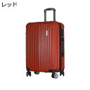 【20%OFFクーポン~】スーツケース キャリーケース 機内持ち込み 40L キャリーバッグ ファスナー式 超軽量 小型 耐衝撃 静音 ダブルキャスター 360度回転 旅行 ビジネス 出張 レッド Sサイズ(1-3泊)