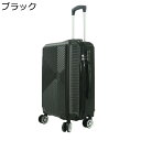 【20%OFFクーポン~】スーツケース キャリーケース 60L キャリーバッグ ファスナー式 超軽量 大型 耐衝撃 静音 ダブルキャスター 360度回転 旅行 ビジネス 出張 ブラック Lサイズ(6-8泊)