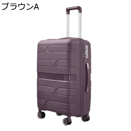 【全店10%OFFクーポン】スーツケース キャリーケース 機内持ち込み 40L キャリーバッグ TSAロック搭載 ファスナー式 超軽量 小型 耐衝撃 静音 ダブルキャスター 360度回転 旅行 ビジネス 出張 ブラウン Sサイズ（1-3泊）