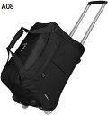 【20%OFFクーポン〜】ボストンキャリー 2way キャスターバッグ 35L, 55L トロリーバッグ 折りたたみ 大容量 2輪 撥水加工 キャリーバッグ 旅...