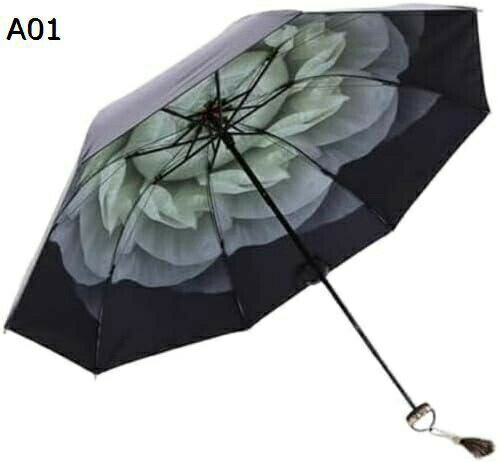 【20%OFFクーポン〜】折りたたみ傘 軽量 レディース 日傘 晴雨兼用 日傘 UVカット 紫外線遮断 撥水加工 防水 耐風 折りたたみ日傘 190T高強度カーボンファイバ 丈夫 花柄 おしゃれ 手動 断熱 8本骨 携帯しやすい かわいい 遮光