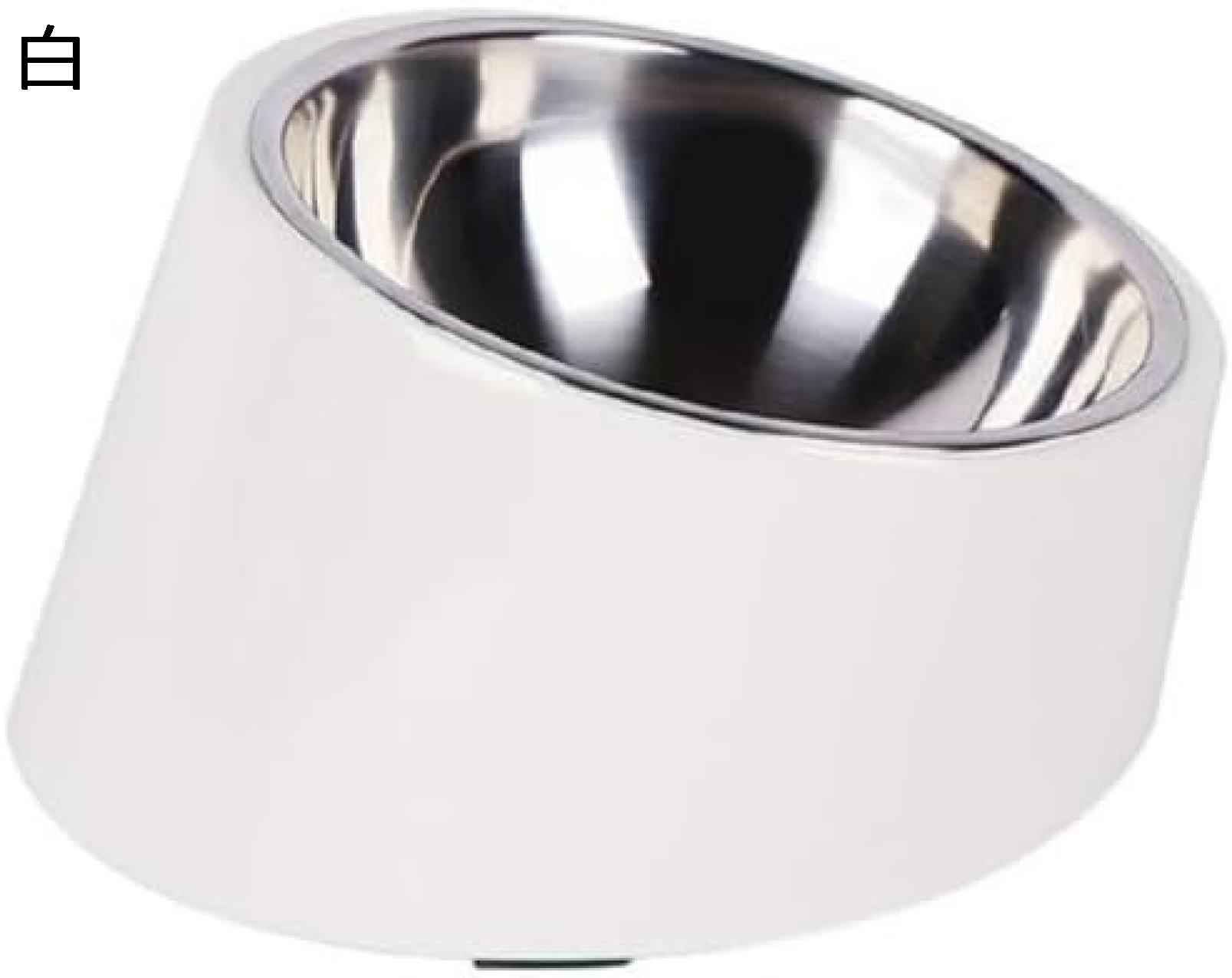 【20%OFFクーポン〜】犬 食器 猫 食器 ペット ボウル ステンレス 給食器 スタンド 傾斜がある 15度 食..