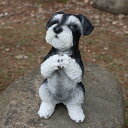 【20%OFFクーポン】オーナメント 犬の置物 お願い犬 タイプ おもしろい 庭彫刻の装飾 樹脂材質 アニマルオブジェ 動物雑貨 飾りもの ガーデニング雑貨 犬のーナメント おきもの マスコット 風水置物 F 動物の置物 高