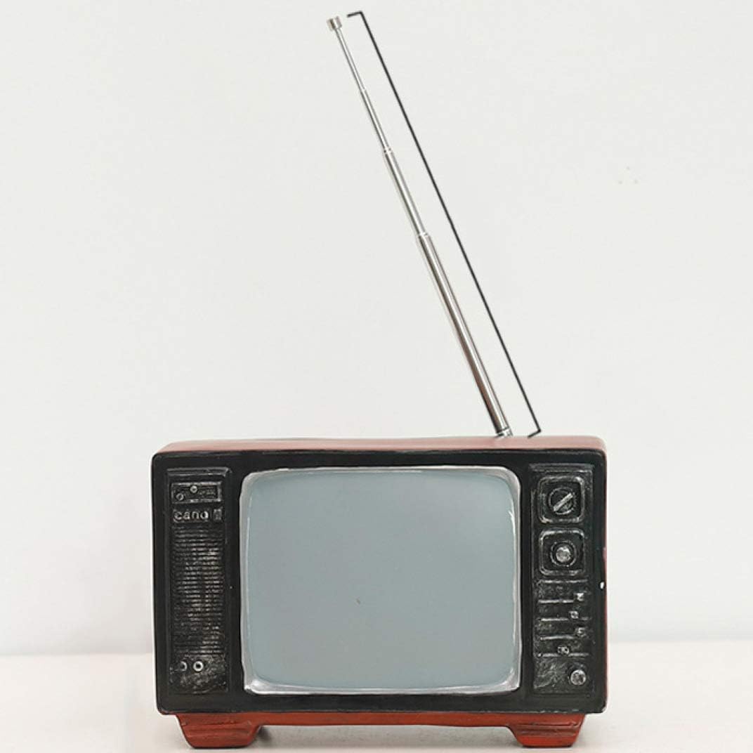 【20%OFFクーポン】ラジオ テレビ 置物 樹脂 レトロ 置物 雑貨 オブジェ 飾り物 装飾 道具 部屋 インテ..