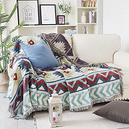 【20%OFFクーポン〜】マルチカバー ソファーカバー 無地マルチクロス レトロ調 防水マルチカバー グリーン 新築祝い かわいい クッション 水洗い 掛けカバー 替えカバー カバー シングルサイズ 90*240cm ストラッ