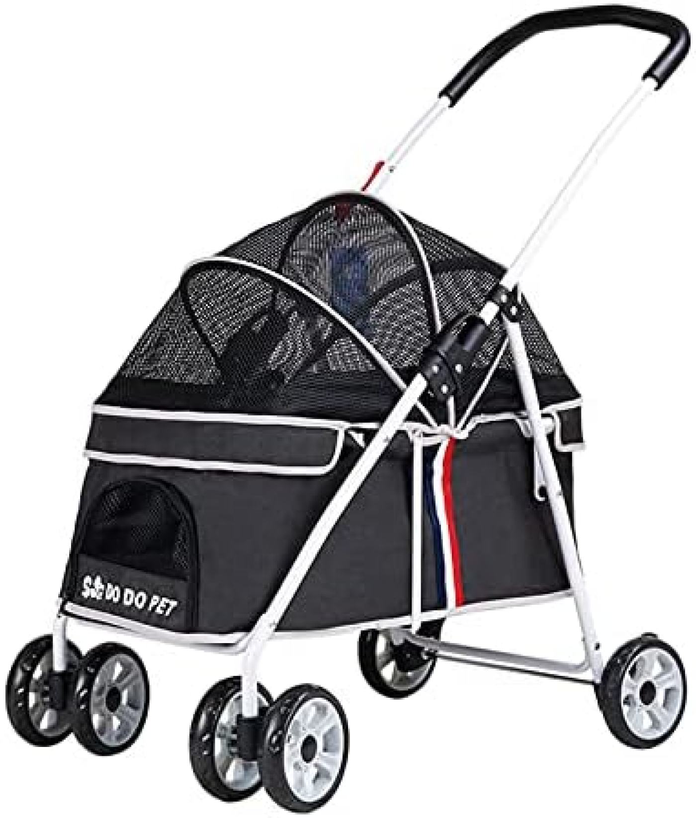 【20%OFFクーポン〜】ペットカート 犬用 キャリーカート 犬用ベビーカー ペットバギー 折りたたみ式 犬..