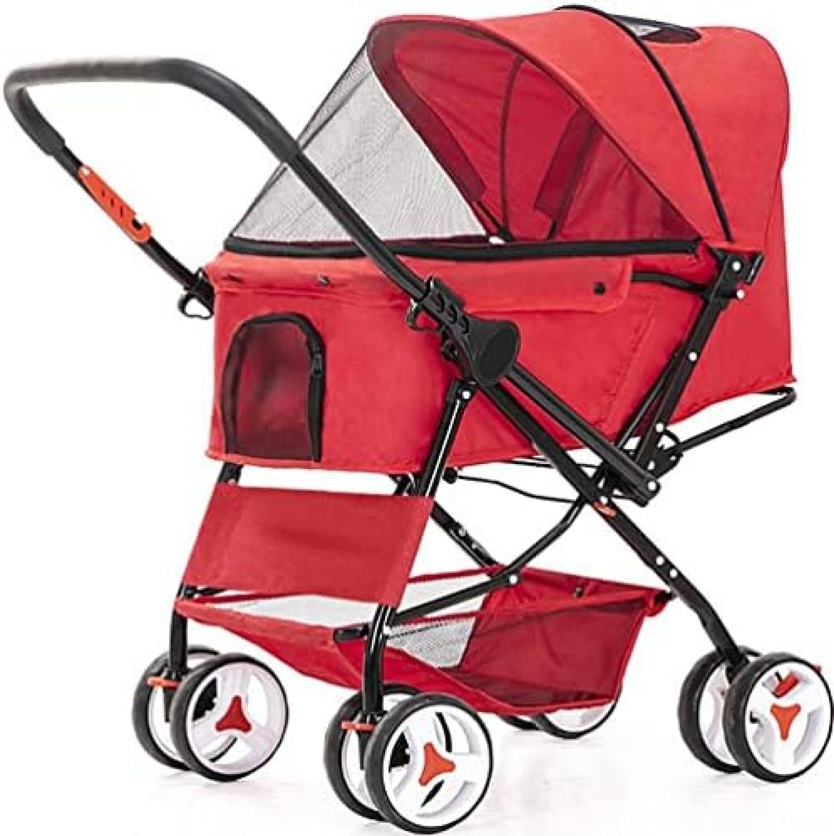 【20%OFFクーポン〜】ペットカート 折りたたみ ペットバギー 犬用 キャリーカート 360°回転 犬用ベビー..