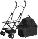 【20%OFFクーポン~】ペットカート ベビーカー バギー 多頭 猫 犬 小型犬ベビーカー小型犬猫テディベビーカー外出用軽量ペットベビーカー