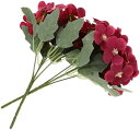 【20%OFFクーポン】2個 アートフラワー 造桃の花 リアルな花束 花 枝 花 造花の装飾 絹の花 ブライダルフラワーブーケ 造花ドライフラワー ドライフラワーブーケ 造花の花束 ダイニングテーブルのセ