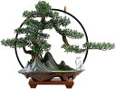 【20%OFFクーポン】室内装飾用の人工観葉植物 人工盆栽の木 偽の植物 盆栽の木の装飾 人工植物 屋内鉢植え フェイクパイン植物 屋内/屋外 ホーム オフィス...