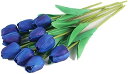 【20%OFFクーポン】10本セット 造花 チューリップ 可愛い アートフラワー ブーケ 花束 母の日 花ギフト 枯れない花 写真撮影 お祝い プレゼント イン...