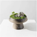 【20%OFFクーポン】人工観葉植物 人工緑の植物セラミック現実的な盆栽ホテルデスク人工緑の植物盆栽の装飾 鉢植えの装飾