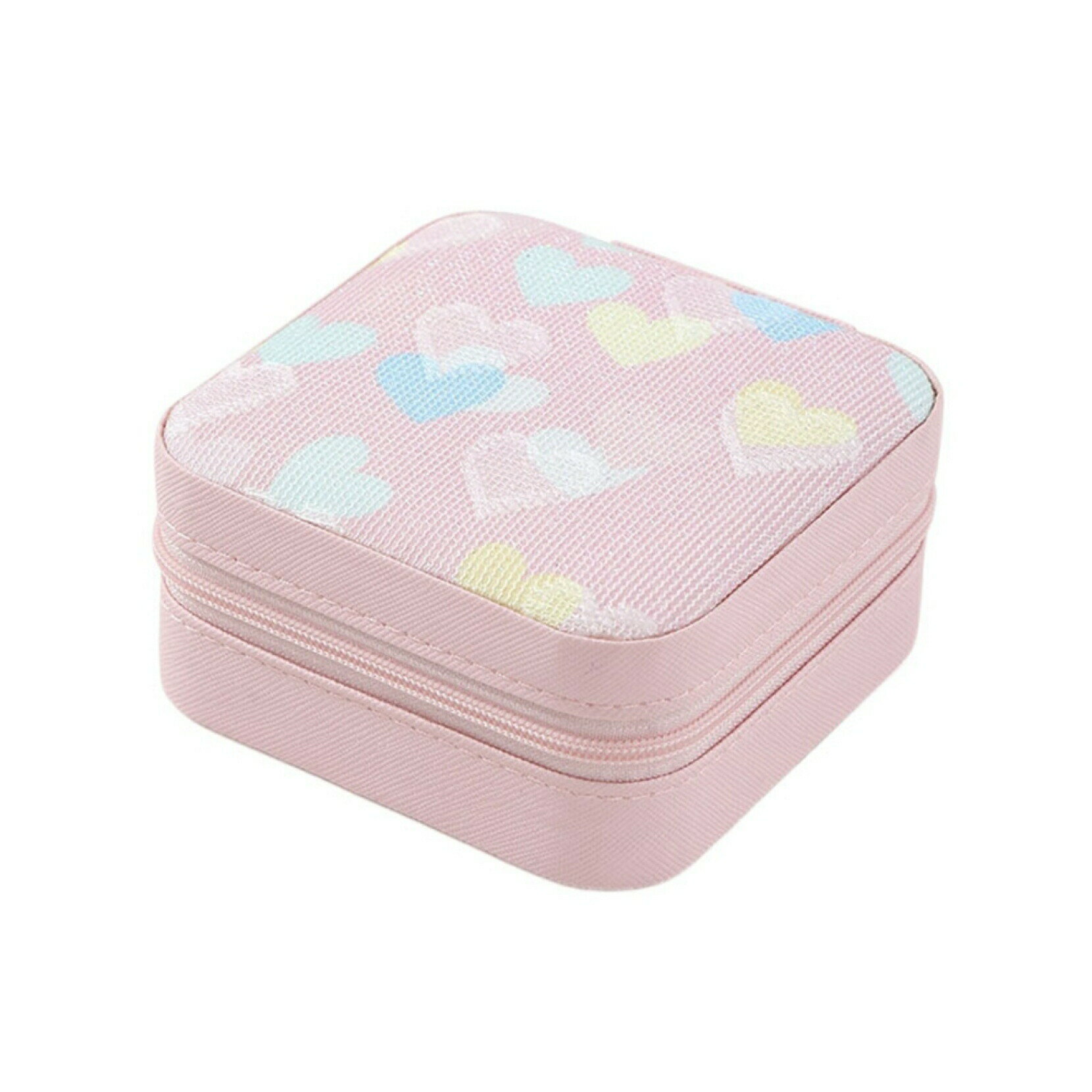 【20%OFFクーポン〜】ジュエリーボックス アクセサリーケース ジュエリー収納 宝石箱 ミニ 携帯用 おしゃれ コンパクト 持ち運び 小物入れ ピアス ネックレス リング 指輪置き ジュエリーバッグ 女性用 結婚式 記念日