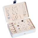 【20%OFFクーポン~】ジュエリーボックス アクセサリーケース ジュエリー収納 宝石箱 ミニ 携帯用 おしゃれ コンパクト 持ち運び 小物入れ ピアス ネックレス リング 指輪置き 女性用 女の子 記念日 プレゼント用