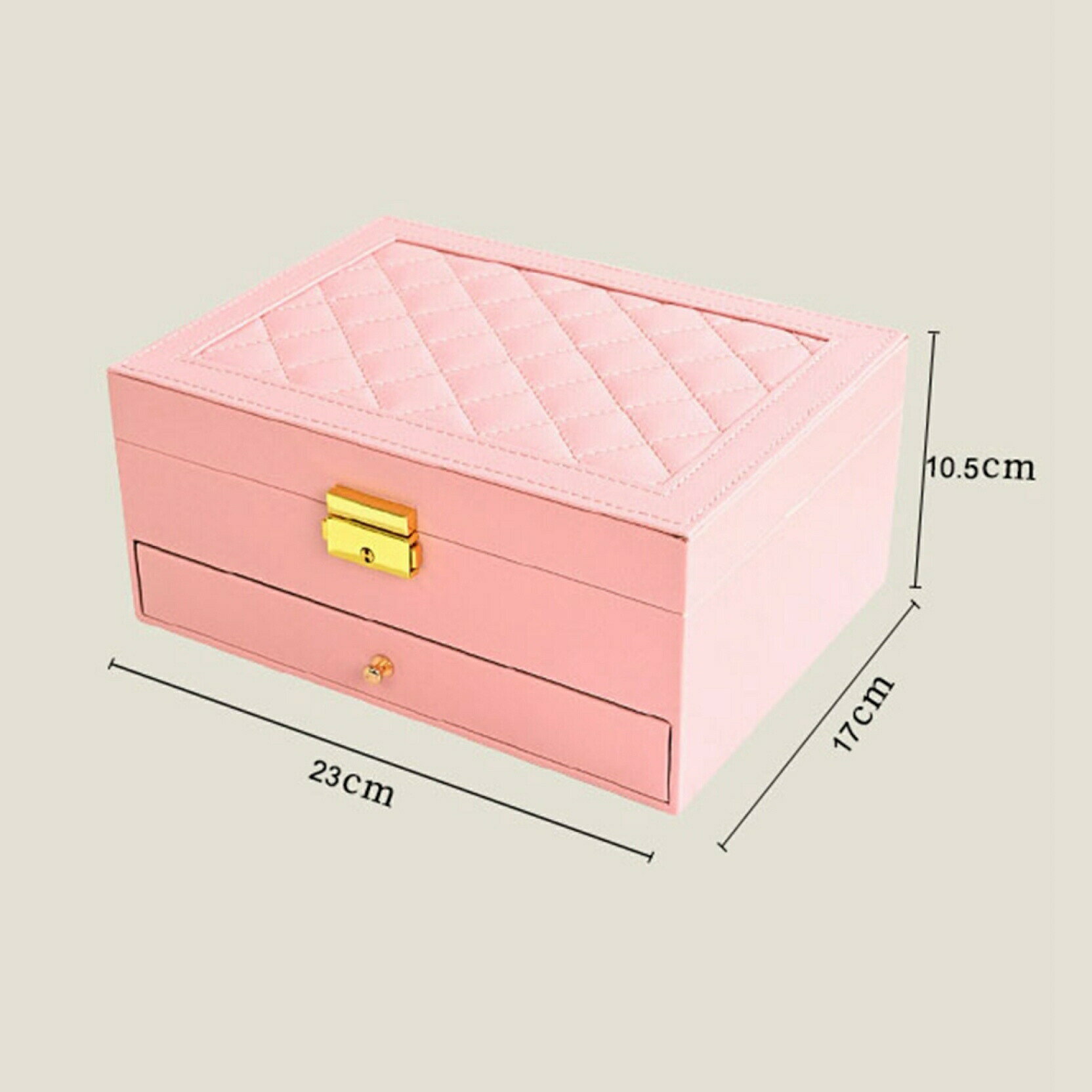 【20%OFFクーポン〜】ジュエリーボックス アクセサリーケース ジュエリー収納 宝石箱 大容量 鍵付き 引き出し おしゃれ 小物入れ ピアス ネックレス リング 指輪置き 女の子 女性用 記念日 プレゼント用