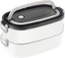 【20%OFFクーポン】大人用弁当箱 ランチボックス Lサイズ 漏れ防止 ポータブルハンドル付き 1600ml 弁当箱 調理器具付き BPAフリー 電子レンジ対...
