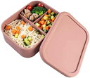 【20%OFFクーポン】弁当箱 ランチボックス 3つのコンパートメントを備えた食品容器弁当箱, 食品保存弁当 ふた付き サラリーマン 学生 大人用(3)