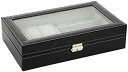 【20%OFFクーポン〜】メガネ眼鏡 収納ケース メガネ腕時計収納ボックスメガネウォッチディスプレイボックス収納ボックス 収納ボックス 眼鏡 小物