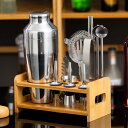 【20%OFFクーポン〜】カクテルシェーカー 13点セット 700ml 業務用 カクテル バーテンダー セット カクテルセットバーテンダー 最高ツール ステンレ...