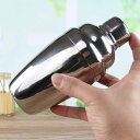 【20%OFFクーポン~】シェーカー ステンレス 黒色 250ml O型 スノーグラムカップ ーテンダーツール 丸キャップ付 一般的に使用される バーアクセサリー バーテンダーツール
