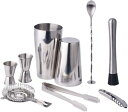 【20%OFFクーポン〜】シェーカーセット 9点セット 600/750ml 初心者 ホーム バー カクテルセット 最多ツール バーテンダー 父の日 プレゼント ...