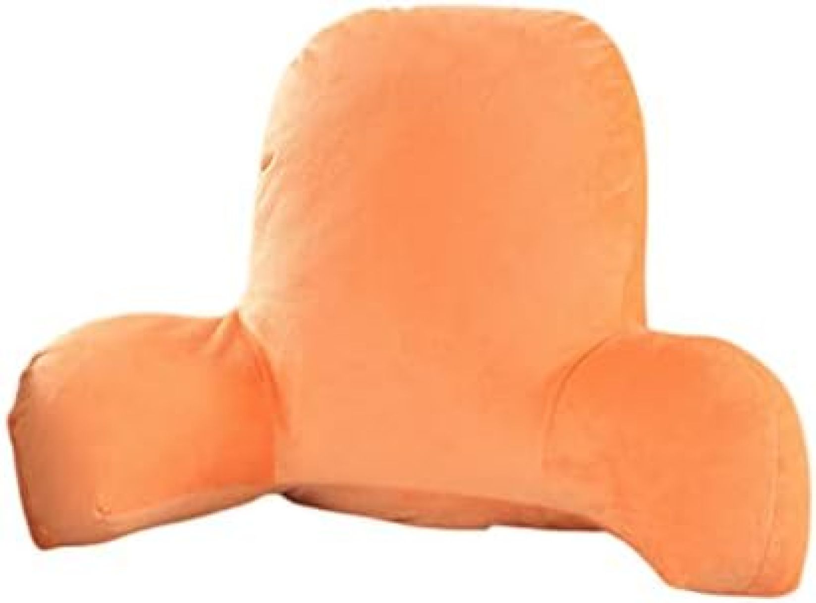 【20%OFFクーポン】クッション 背もたれ 三角クッション ソファー ベッド 厚いクッション 大きいクッション 背もたれクッション 腰枕 緩和 ソファークッション 三角 読書 テレビ カラー 映画鑑賞 (オレンジ色 50*