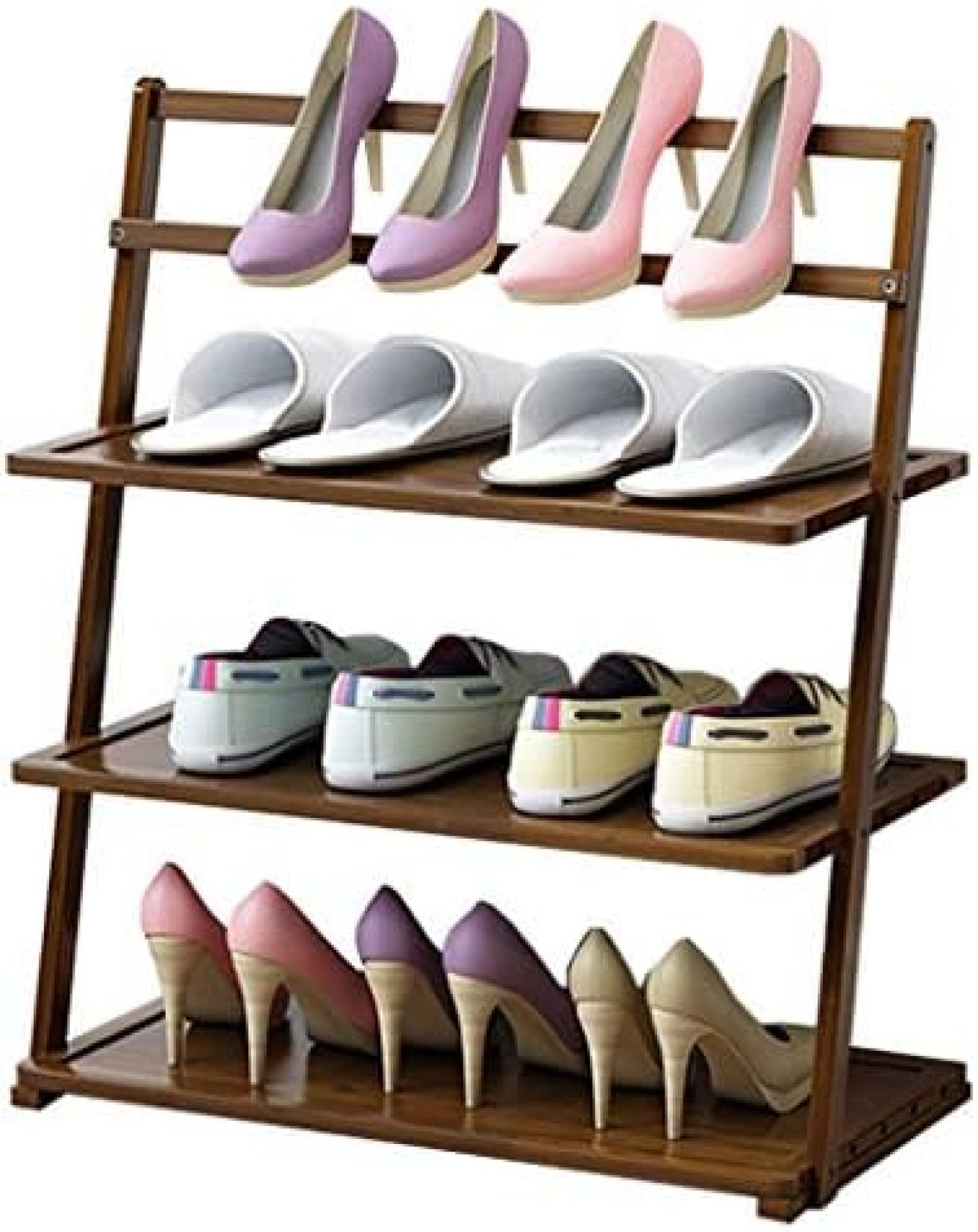 【20%OFFクーポン〜】靴箱 靴の本や植木鉢のための家庭用棚収納キャビネットの多層靴の棚の貯蔵の開催..