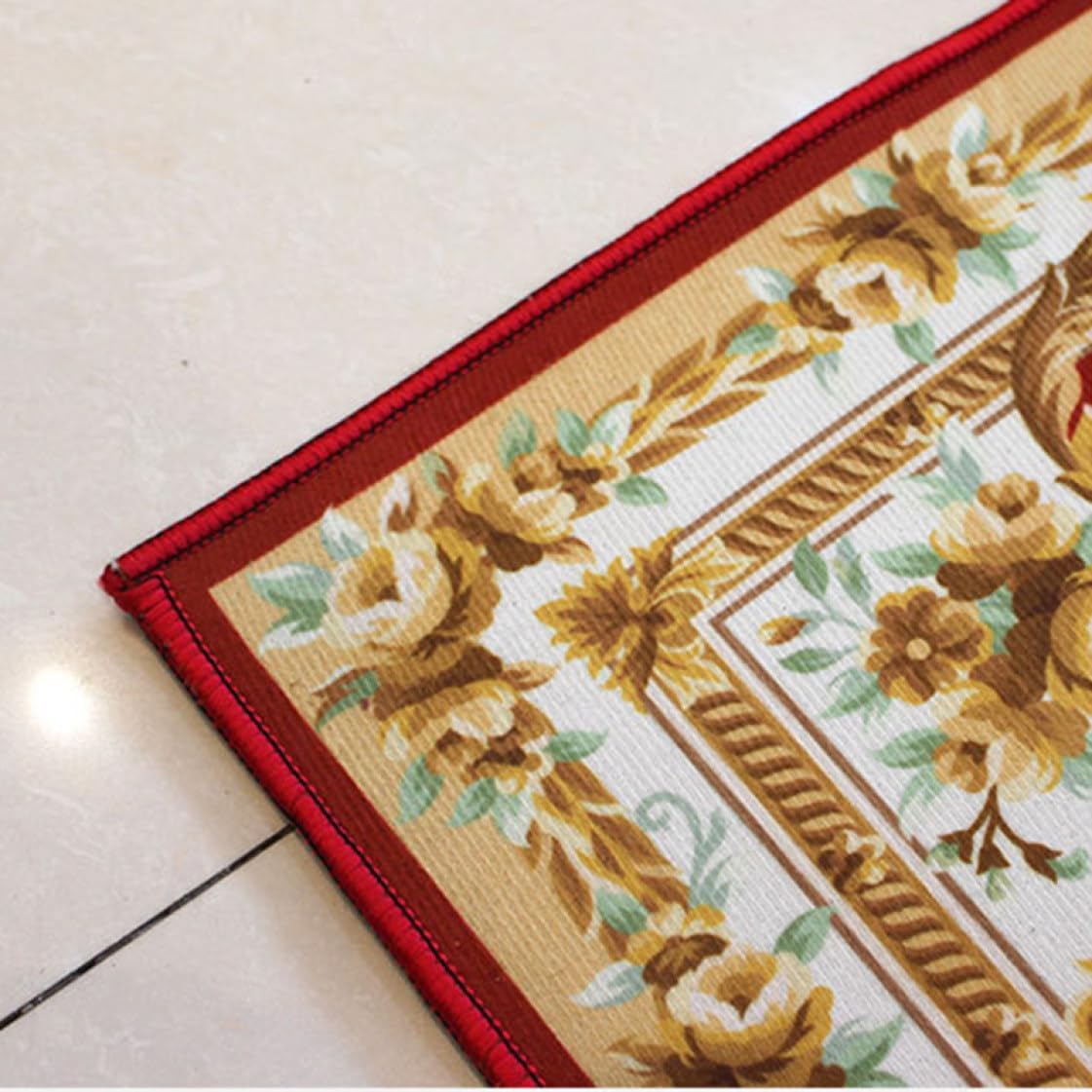 【20%OFFクーポン】モロッコ風 ラグマット 民族風 カーペット おしゃれ ボヘミアン風 ラグカーペット 花柄 リビング ラグマット デザイン06 レトロ カーペット 綺麗め オシャレ オレンジ ファッション 異国感じ 5